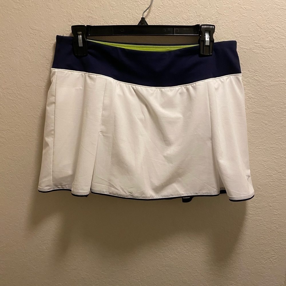 Brooks White Tennis Skort Size M